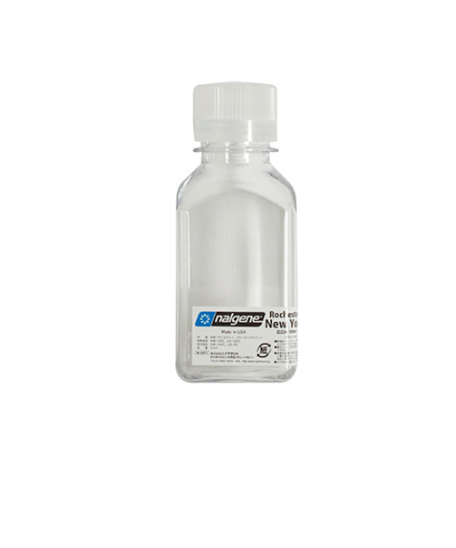 ナルゲン（nalgene）細口角透明ボトル 250ml 91109 調味料入れ キャンプ バーベキュー