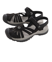 キーン（KEEN）ストラップサンダル レディース ぺたんこ ローズサンダル 1008783 ブラック 黒 Black シューズ 靴