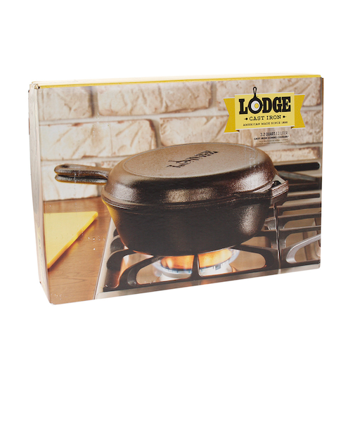 ロッジ（LODGE）コンボクッカー LCC3 19240020000003 調理器具 スキレット フライパン 深鍋 キャンプ アウトドア IH対応