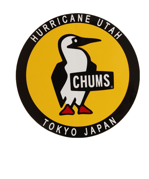 チャムス（CHUMS）ステッカー Round Booby Bird CH62-0156-0000-00