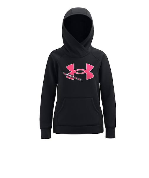 アンダーアーマー（UNDER ARMOUR）ジュニア ライバルフリース ロゴ フーディー 1366046 001