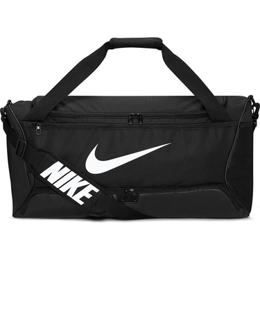 ナイキ（NIKE）ダッフルバッグ ブラジリア M 9.5 黒 60L DH7710-010 ボストンバッグ スポーツバッグ ジムバック 遠征バック