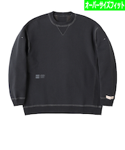 ニューバランス（new balance）トレーナー メンズ 裏起毛 1000 ブラック オーバーサイズフィット AMT25020PHM