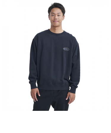 クイックシルバー（Quiksilver）スウェット プルオーバー MIKEY CREW 23FWQPO234056BLK