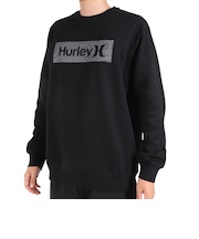 ハーレー（HURLEY）VORTEX BOX ロゴ クルースウェット MFL2312015-BLK