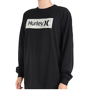 ハーレー（HURLEY）VORTEX BOX ロゴ 長袖Tシャツ MLS2312011-BLK