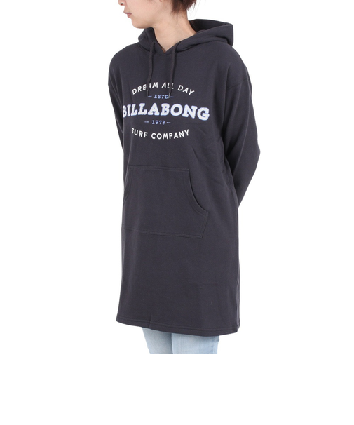 ビラボン（BILLABONG）長袖パーカーワンピース BD014369 BSD