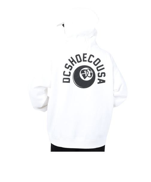 ディーシーシューズ（DC SHOES）23 BACK 8BALL スウェットパーカー 23FWDPO234083YWHT