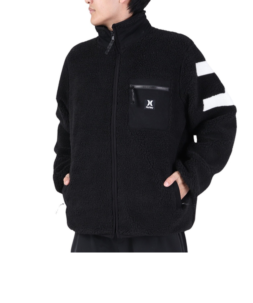 ハーレー（HURLEY）シェルパボア ジャケット MJK2312028-BLK