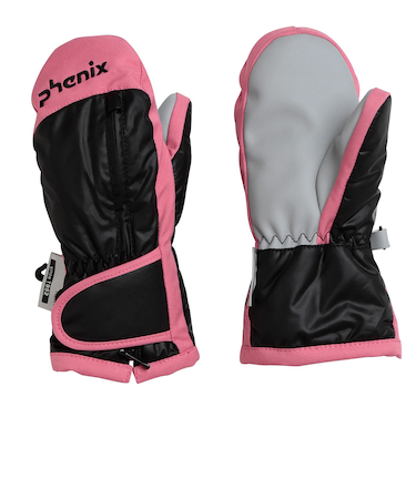 フェニックス（PHENIX）スキー グローブ ミトン 子供 キッズ Time Travel Junior Gloves ESB23GL81 BLACK