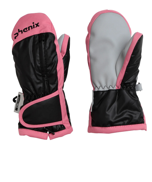 フェニックス（PHENIX）スキー グローブ ミトン 子供 キッズ Time Travel Junior Gloves ESB23GL81 BLACK