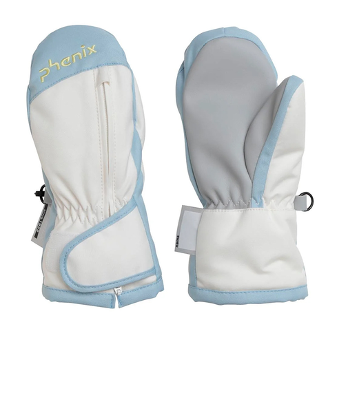 フェニックス（PHENIX）スキー グローブ ミトン 子供 キッズ Time Travel Junior Gloves ESB23GL81 WHITE