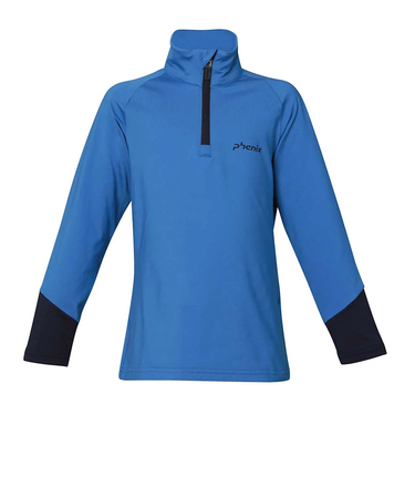 フェニックス（PHENIX）ジュニア 子供 インナーウェア 長袖 スキー ウェア Lightning Junior 1/2 Zip Tee ESB23LS80…