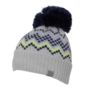 フェニックス（PHENIX）ジュニア 子供 ニット帽 スキー スノーボード Mix Border Junior Knit Hat ESG23HW90 GRAY
