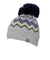 フェニックス（PHENIX）ジュニア 子供 ニット帽 スキー スノーボード Mix Border Junior Knit Hat ESG23HW90 GRAY