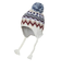 フェニックス（PHENIX）ジュニア 子供 ニット帽 Mix Border Junior Earflap Beanie ESG23HW91 WHITE