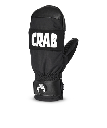 クラブグラブ（CRABGRAB）グローブ ミトン スノーボード 23-24 PUNCH MITTEN BLK サイズS