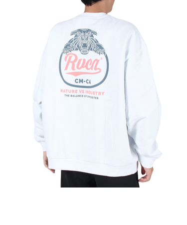 ルーカ（RVCA）PANTERO CR トレーナー BD042152 WHT
