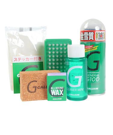 ガリウムワックスセット ジェネラル・G セット GENERAL･G Set SX0014 全雪質対応