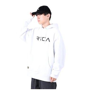 ルーカ（RVCA）BIG RVCA フーディー BD042159 WHT