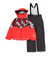 デサント（DESCENTE）ジュニア スーツ スキーウェア ジャケット パンツ 上下セット DWJWJH01X ERD サイズ調整