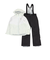 デサント（DESCENTE）ジュニア スーツ スキーウェア ジャケット パンツ 上下セット DWJWJH01X LWT サイズ調整 130 140 150 1…