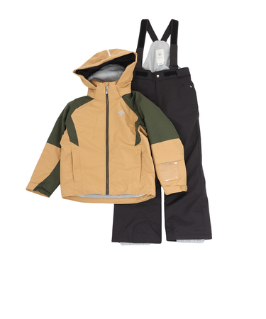 デサント（DESCENTE）ジュニア スーツ スキーウェア ジャケット パンツ 上下セット DWJWJH02X VBG サイズ調整