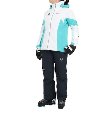 デサント（DESCENTE）スキーウェア スーツ ジャケット パンツ 上下セット DWWWJH82X LBL