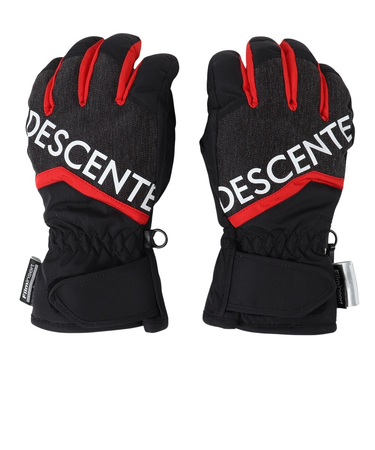 デサント（DESCENTE）ボーイズグローブ ロゴ DWDWJD02X BLK
