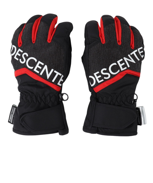デサント（DESCENTE）ボーイズグローブ ロゴ DWDWJD02X BLK