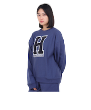 ハーレー（HURLEY）テリー オーバーサイズ クルー スウェット トレーナー 23 WFL2200001-ANVY