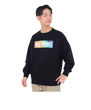 ハーレー（HURLEY）ボックス ロゴ クルースウェット 23MFL2200001-BLK