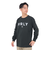 ハーレー（HURLEY）オーバーサイズ ブランドロゴ 長袖Tシャツ 23MLS2200001-DFR