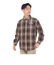 ハーレー（HURLEY）QUILTED フランネルシャツ 23MWV2200003-BRW