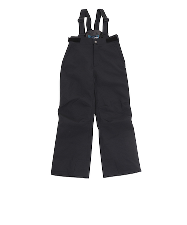 エアボーン（ARBN）ジュニア スキーウェア パンツ 23 SNOWFUN PANT AB33WW1409J BLK サイズ調整