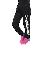 アンダーアーマー（UNDER ARMOUR）ジャージ キッズ 速乾 ロングパンツ ガールズ UA 1378281 001