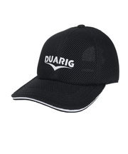 デュアリグ（DUARIG）ジュニア ロゴキャップ 3S0001-WACP-899ST BLK 帽子 吸汗速乾