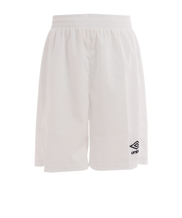 アンブロ（UMBRO）ジュニア プラクティスウーブンパンツ UUJPJD81 WHT 速乾