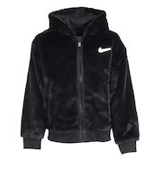 ナイキ（NIKE）ジュニア ガールズ フェイクファージャケット アウター バックロゴ 36K736-023