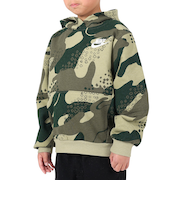 ナイキ（NIKE）ジュニア キッズ NSW CLUB CAMO パーカー 86L161-EDR