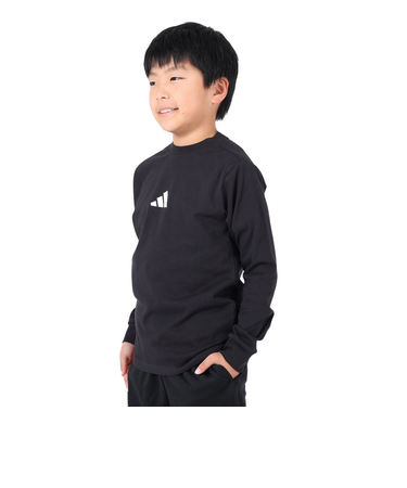 アディダス（adidas）Tシャツ 長袖 キッズ トレイン エッセンシャルズ IKS33-IK4655 ロンT