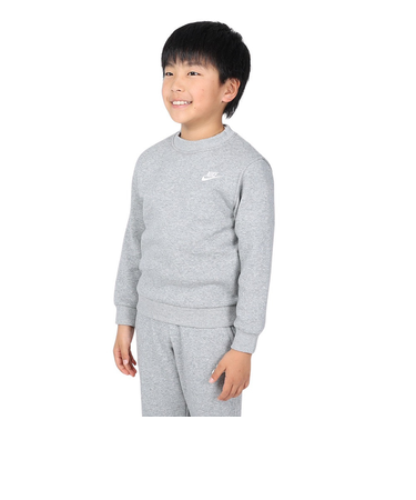 ナイキ（NIKE）ジュニア スウェットシャツ スポーツウェア クラブ フリース FD3006-063