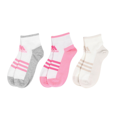 アディダス（adidas）キッズ 3足組 アンクルソックス JMT49-IM5192
