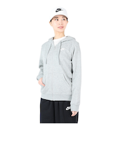 ナイキ（NIKE）NSW クラブ フリース フルジップ長袖フーディー DQ5472-063 グレー