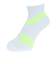 デサント（DESCENTE）ランニングソックス 靴下 MoveSox ホワイト イエロー DOAVJB01 WHYL アンクル丈 スポーツ スパイラルサポート