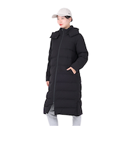 ヒートクロス ロングダウンコート OT3F0043-TR858-GRHHM BLK