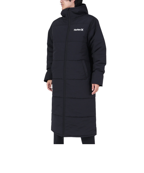 ハーレー（HURLEY）インスレーション ロングコート MJK2312054-BLK