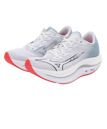 ミズノ（MIZUNO）ランニングシューズ トレーニングシューズ 部活 ウエーブリベリオンフラッシュ2 J1GD243521