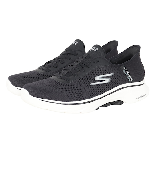 スケッチャーズ（SKECHERS）ウォーキングシューズ スリップインズ ゴーウォーク7 フリーハンド2 ブラック 216648-BKW スニーカー ハンズフリ…
