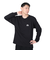 クリフメイヤー（KRIFF MAYER）バックプリント おしゃれ 長袖Tシャツ キャンプラビット ロンT 2337807-19:BLACK ブラック ユニセッ…